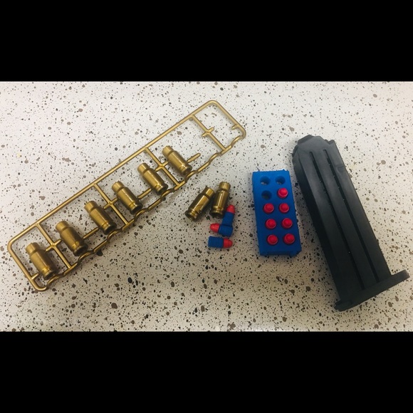 TOY 🎯Extra SOFT FOAM ammo for the toy desert Eagle ejection Gun + magazine - Picture 5 of 7